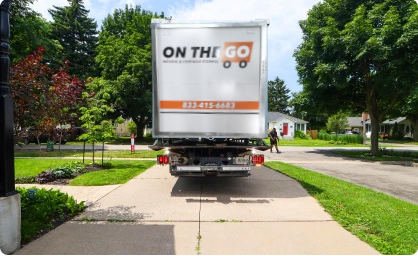 We provide local and long-distance moving. When you finish loading your container, give us a call, and we will move it to your new location.